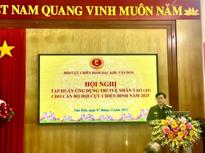 Cựu chiến binh Vân Đồn tiếp cận trí tuệ nhân tạo – Khi AI đến với từng thế hệ