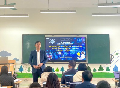 Giáo viên Đồng Tiến làm chủ AI – Bước tiến mới của lớp học vùng đảo