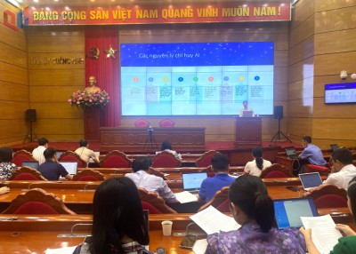PDT Academy tập huấn kỹ năng ứng dụng AI cho cán bộ Văn phòng Tỉnh ủy