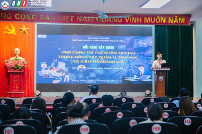 Tập huấn AI tại Đại học Công nghiệp Quảng Ninh: Nhận thức mới trong giáo dục số