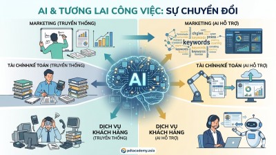 AI thay đổi cách làm việc như thế nào trong kỷ nguyên số? Lộ trình thích nghi và phát triển bền vững