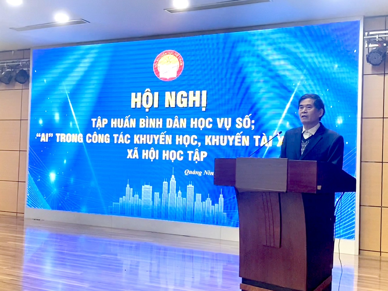 Ông Ngô Văn Hợi, phó Chủ tịch hội